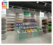 盐城精品货架布局提升陈列、名创货架混搭组合